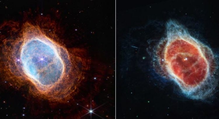 El telescopio espacial James Webb capta imágenes de una nebulosa y de Júpiter
