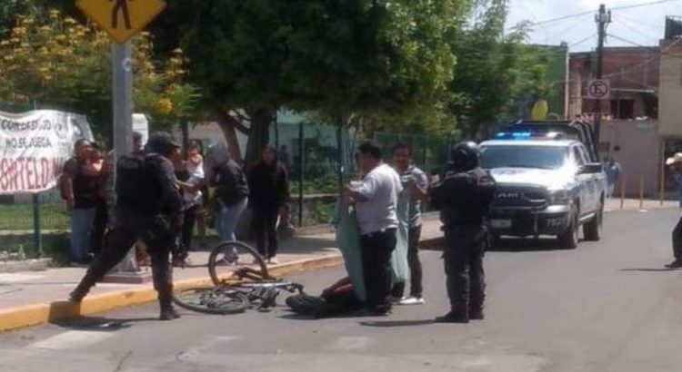 Ciclista fue asesinado afuera del PRI