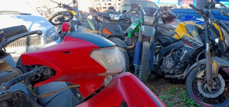 Reportan mil motocicletas decomisadas en Celaya