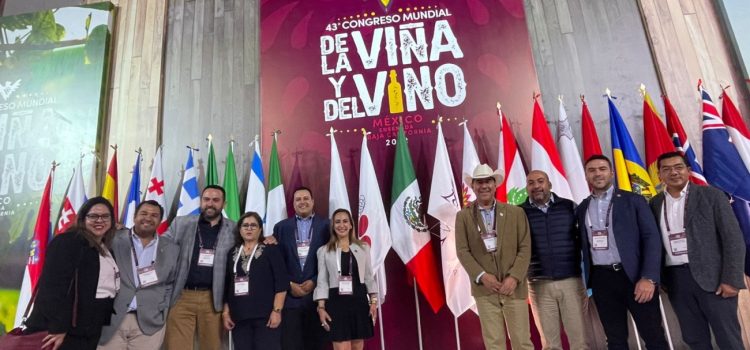 Deleita el Estado con sus vinos y gastronomía en Congreso Mundial de la Viña y el Vino
