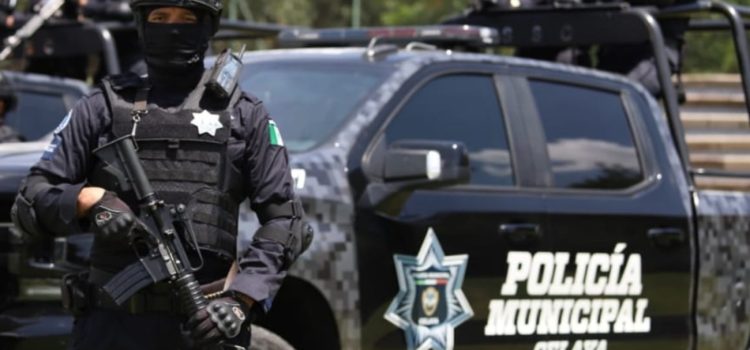 Policias de Celaya hacen frente al narcomenudeo