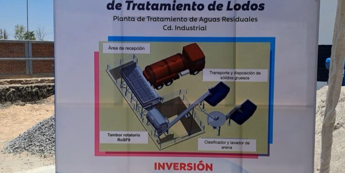 Celaya la primera ciudad con sistema de tratamiento de lodos