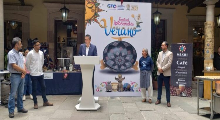 Arranca en Guanajuato el Festival Artesanal de Verano 2023