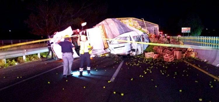 Fatal accidente en la carretera Celaya-Querétaro deja una persona sin vida