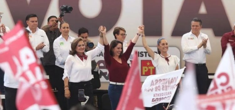 Claudia Sheinbaum acusa al gobierno de Guanajuato de comprar voto con «tarjeta rosa»