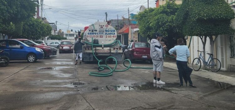 Falla en Jumapa deja sin agua a tres colonias de Celaya