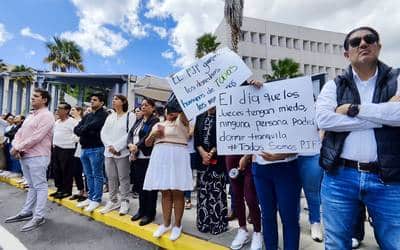 Trabajadores del Poder Judicial de Guanajuato se unen al paro nacional