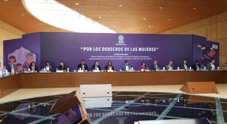 Guanajuato refuerza compromiso contra la violencia de género