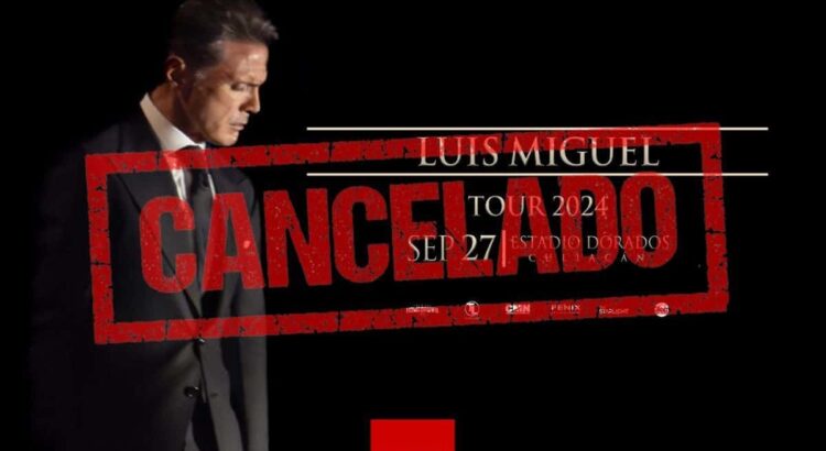 Suspenden concierto de Luis Miguel en Chiapas debido a la inseguridad